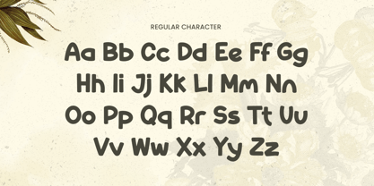 Old School Font Poster 11