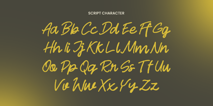 Old School Font Poster 12