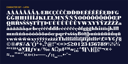 HS Nibras Font Poster 4