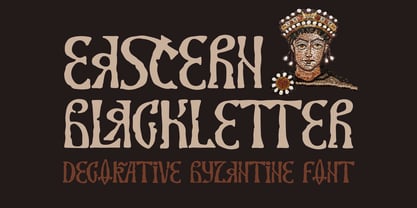 Eastern Blackletter Font Poster 1