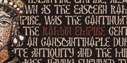 Eastern Blackletter Font Poster 3