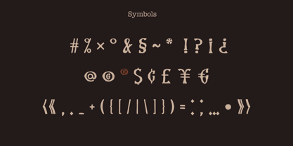 Eastern Blackletter Font Poster 11