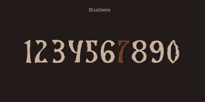 Eastern Blackletter Font Poster 8