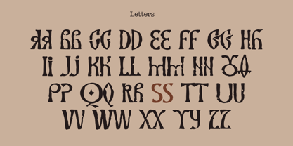 Eastern Blackletter Font Poster 2