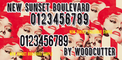 New Sunset Boulevard Font Poster 6