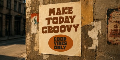 MLTP Groovelane Font Poster 9