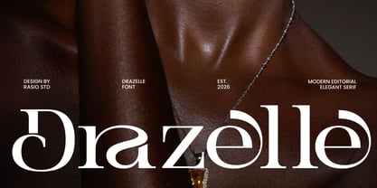 Drazelle Font Poster 1
