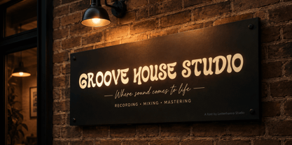 Nestglow Font Poster 6