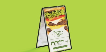 Opiradia Font Poster 7