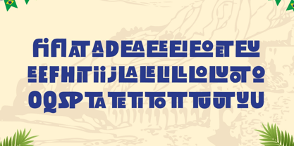 Samba Spark Font Poster 4