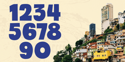 Samba Spark Font Poster 3
