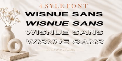 Wisnue Sans Font Poster 10