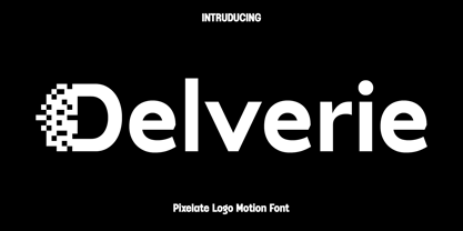 Delverie Font Poster 1