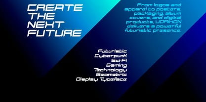 Vorixon Font Poster 4