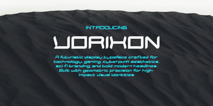 Vorixon Font Poster 1