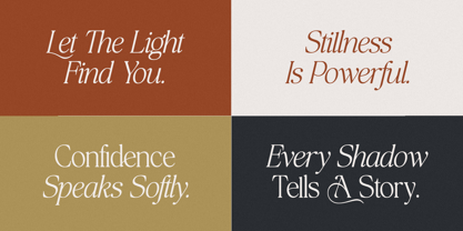 The Bilstein Editorial Font Poster 3