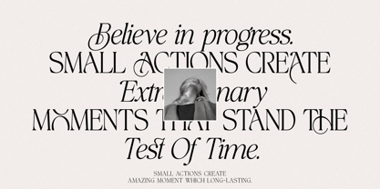 The Bilstein Editorial Font Poster 4