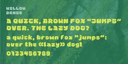 Willowdense Font Poster 2