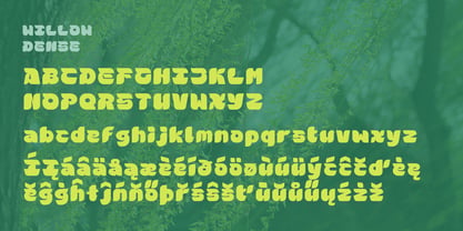 Willowdense Font Poster 3