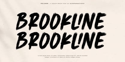 Polisher Font Poster 5