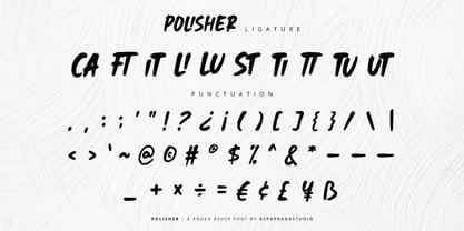 Polisher Font Poster 9