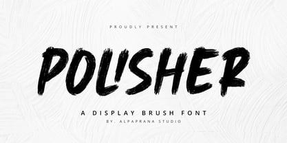 Polisher Font Poster 1