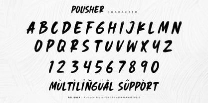 Polisher Font Poster 8