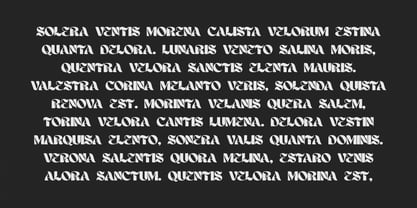 Voxter Font Poster 5