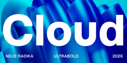 Neue Radika Font Poster 6