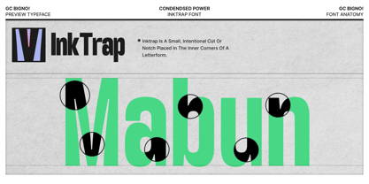 GC Bigno Font Poster 10