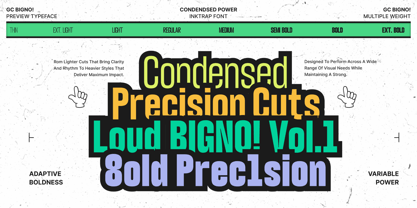GC Bigno Font Poster 14