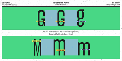 GC Bigno Font Poster 12