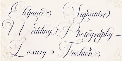Thamathsya Calligraphy Font Poster 11