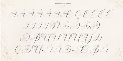 Thamathsya Calligraphy Font Poster 10