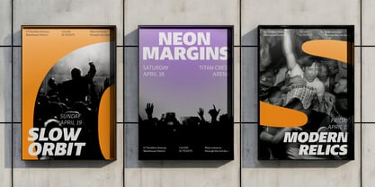 Ebony Font Poster 3