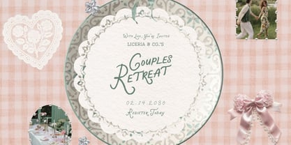 Breezy Formal Font Poster 5