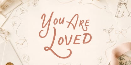 Breezy Formal Font Poster 2
