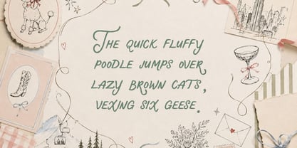 Breezy Formal Font Poster 6