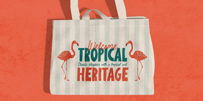 Summertime Tropicalside Font Poster 6