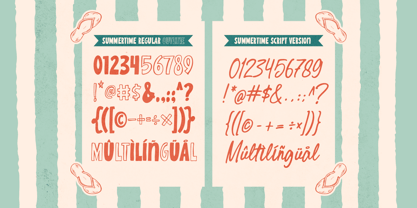 Summertime Tropicalside Font Poster 10