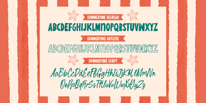 Summertime Tropicalside Font Poster 9