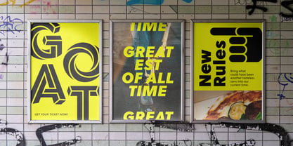 Soleil Font Poster 7