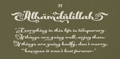 Jenyllah Font Poster 2