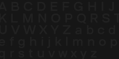 Hona Rounded Font Poster 6