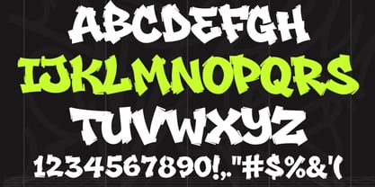 Toxic Riot Font Poster 6