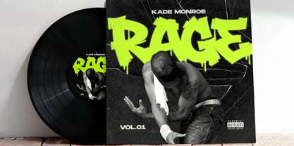 Toxic Riot Font Poster 4