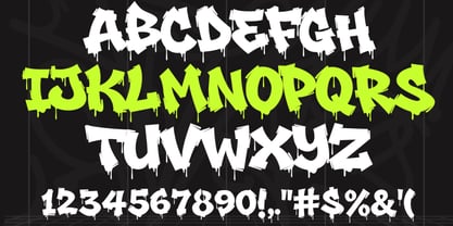 Toxic Riot Font Poster 5