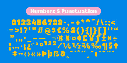 Grobola Font Poster 3
