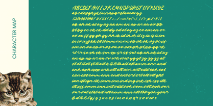 Adriel Setaco Font Poster 9
