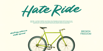 Adriel Setaco Font Poster 6